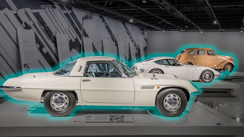 Illustration for article titled Check Out The Incredible And Rare Japanese Cars At The Petersen Museum Now